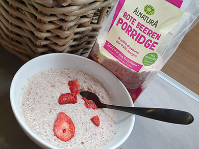 Alnatura, Rote Beeren Porridge