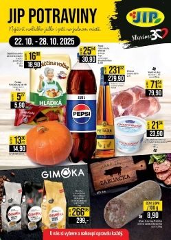 Leták JIP potraviny